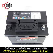 Cod bateri kereta terpantas dan efisen. Hitachi Din55l Din55 Smf Battery Mf 100 Genuine