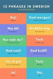 Image Result For Common Spanish Phrases Learn Swedish Swedish Language Sweden Language