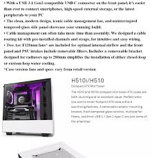 Maybe you would like to learn more about one of these? Nzxt H Series H510 Compact Mid Tower Case With Tempered Glass Ca H510b W1 Lazada Ph