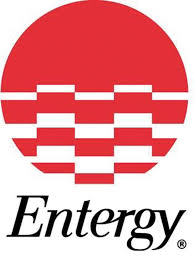 Is a holding company, which engages in electric power generation and distribution. Entergy Logos