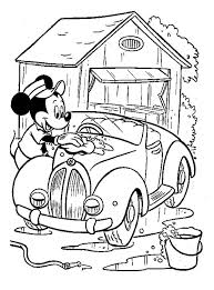 Polish your personal project or design with these car wash transparent png images, make it even more personalized and more attractive. Mickey Mouse Washing Car Coloring Page Color Luna Cars Coloring Pages Mickey Mouse Coloring Pages Disney Coloring Pages