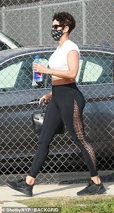 See more ideas about yoga, yoga fitness, yoga poses. Nicole Murphy 53 Shows Off Her Impressively Toned Body While Leaving A Gym In Los Angeles Daily Mail Online