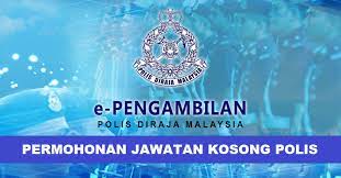 Adakah anda berminat untuk menjadi anggota polis? Permohonan Polis 2021 Online Melalui E Pengambilan Pdrm Tarikh Tutup 31 Mac 2021 Kemaskini Jawatan Malaysia