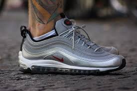 Nike Air Max 97 Premium Tap Qs Silver Bullet Nike Air Max 97 Nike Air Max Workout Shoes Outfit