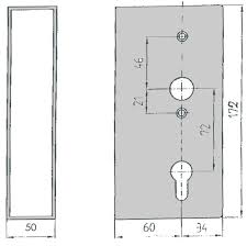 Große auswahl 30 tage rückgaberecht kauf auf rechnung. Einsteckschloss Mit Schlosskasten Stahl Rohr Fur 50mm Rohr Bever 560561p Fenster Hammer De