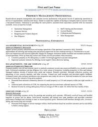 Real Estate Property Management Resume Sample Professional Resume Examples Topresume