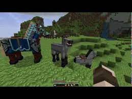 Minecraft Horses How To Feed And Care For Your Horse Updated 1 7 10 Youtube