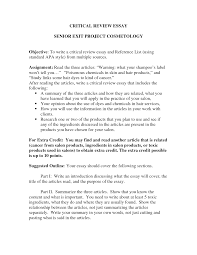 Using our guide with examples, you can write a good article critique essay and you get a perfect mark! Critical Analysis Essay Format Pengu