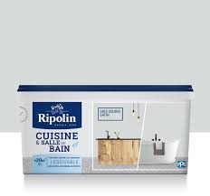 Un carrelage de cuisine au mur vous coûtera entre 30 et 70€/m2 s'il est réalisé par un professionnel. Peinture Mur Cuisine Et Bain Ripolin Gris Souris 2 L Satin Leroy Merlin