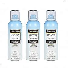 Neutrogena Ultra Sheer Body Mist Sunscreen Spray Spf 100 3pcs Price From Jumia In Nigeria Yaoota