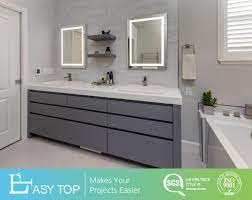 Choose an elegant vanity with a top or mix and match our vanities without tops with our selection of vanity tops and parts.if you're looking for something more unique you can get custom vanity tops with riverstone quartz™, customcraft® laminates, and corinthian™ solid surface tops. Modern Commercial Waterproof Pvc Mirror Cabinets Bathroom Vanity China Bathroom Cabinet Vanity Vanity Top Made In China Com