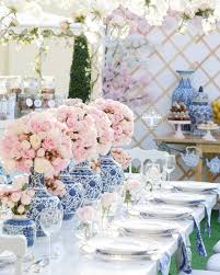 Our Beautiful Blue White Table Setting For An Afternoon Tea Party Blue Table Settings White Table Settings Tea Party Table