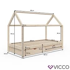 90x200 Hausbett Kinderbett Kinderhau Natur Spielbett Unbehandeltes Vicco Wiki Vicco Kinderbett Wiki 90x200 2020 Mobilya Karyola Cocuk Yatak Odasi Fikirleri