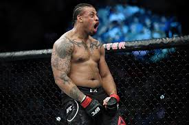 Greg Hardy def. Juan Adams at UFC