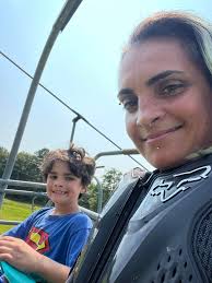 Saturday morning after a fun day with friends