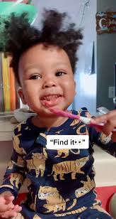 Lady Video Kid Eating Strawberry with Full Diaper