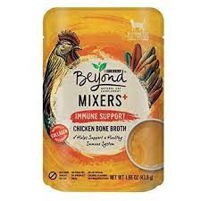 Purina Beyond Limited Ingredient Natural Wet Cat Food Complement Mixers Immune Support Chicken Bone Broth 16 1 In 2021 Natural Cat Food Wet Cat Food Dry Cat Food