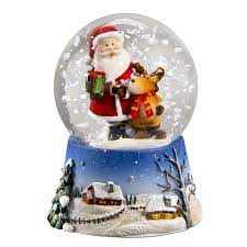 Rock hill, south carolina, ships to: Snow Globe Santa S Reindeer