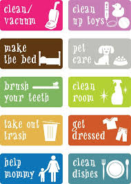Printable Chore Cards For Little Ones Lemming Chore