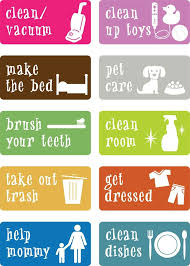 printable chore cards for little ones lemming chore