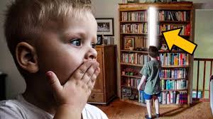 Building a secret room in your home is a great way to keep your kids entertained. Kids Find A Secret Room Hidden Behind A Bookcase In Their House Then Things Get Weird Youtube