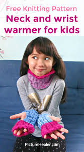 A perfect accessory for date night, or any special occasion. Free Knitting Pattern Neck And Wrist Warmer For Kids Picture Healer Feng Shui Craft Art Chinese Medicine