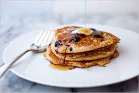 Oatmeal Buttermilk Blueberry Pancakes Recipe Recipe Blueberry Buttermilk Pancakes Eating Well Recipes Blueberry Pancakes