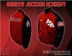 Andrew Jackson Academy Letterman Jacket