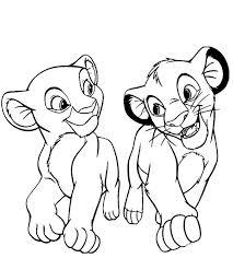 Print free disney coloring pages for your children and for yourself: Lion King Coloring Pages Simba And Nala King Coloring Book Lion King Drawings Lion Coloring Pages