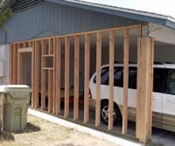 You Might Be Able To Convert Your Carport To An Enclosed Garage Carport Makeover Carport Garage Decor