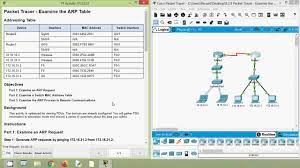 9.2.9 Packet Tracer - Examine the ARP Table - YouTube