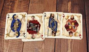 Maybe you would like to learn more about one of these? Mighty Kingdoms Playing Cards 4 Kings Alexander Caesar David Charlemagne Playing Cards Cards Cartomancy