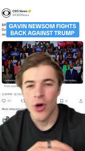 Gavin Newsom Fights Back Against Trump's Redistricting