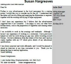 Catering Porter Cover Letter Example Learnist Org