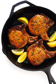 Remove pork from the brine and dry thoroughly with paper towels. The Best Baked Pork Chops Recipe Juicy Flavorful And So Easy
