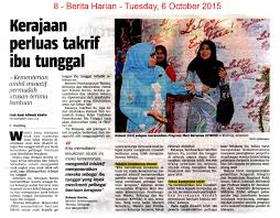 5 bantuan untuk ibu tunggal bagi mengukuhkan kewangan mereka. Bh6 10 15 Kerajaan Perluas Takrif Ibu Tunggal Jpg
