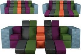 Combo Couch All In One Lounger Love Seat Sofa Bed Cool Couches Modular Sofa Custom Couches