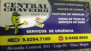 CHAVEIRO CENTRAL Loja 01 - CHAVES CODIFICADAS