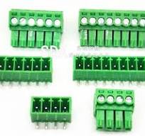 10 Sätze 3,5 mm Klemmenblock PCB steckbare Steckverbinder  2/3/4/5/6/7/8/9/10P rechtwinklig KF15EDG-3.5 grün ROHS - AliExpress