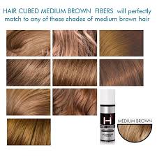 One of the most versatile hair color shades, medium brown is a simple, rich color that works on almost anyone. Haircubed Fiber Medium Brown Waterproof Color 6 7 8