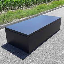 grand coffre de jardin etanche steelab couvercle sur charnieres 4 coffre de jardin coffre rangement exterieur rangement exterieur