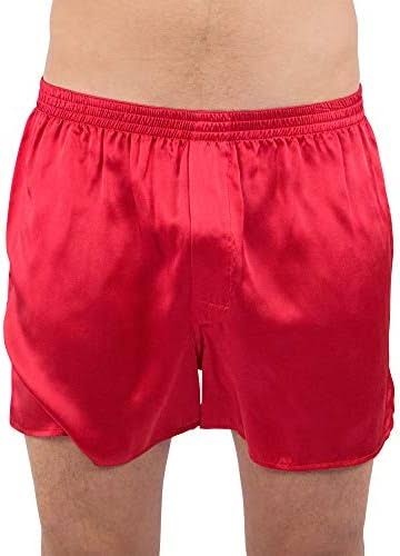 INTIMO Men's Classic Silk Boxers