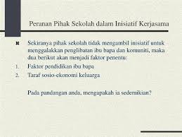 Terdapat beberapa jenis pendidik dalam konsep pendidikan sebagai gejala kebudayaan, yang tidak terbatas pada pendidikan sekolah saja. Ppt Penglibatan Ibu Bapa Komuniti Dalam Pendidikan Powerpoint Presentation Id 3817577