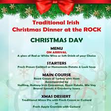 The meals are often particularly rich and substantial, in the tradition of the christian feast day celebration. Traditional Christmas Dinner At The Shamrock 25 December 2018 In The Shamrock Irish Pub In Koh Samui