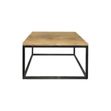 While our side tables are ideal for smaller spaces. Newington Industrial Recycled Elm Timber Steel Square Coffee Table 80cm Natural Black
