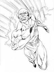 Reverse Flash Symbol Coloring Pages