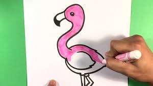Los usuarios de dispositivos táctiles pueden moverse por la pantalla tocándola o deslizándola con los dedos. How To Draw A Flamingo Step By Step Cute Animals To Draw Youtube