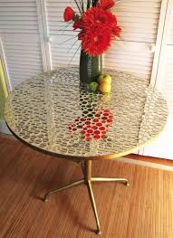 Have you ever had a folding and unfolding wire shelf or laundry rack in your house and, as you were setting it up or putting their tutorial shows you how to make a dual standing base from folded and zip tied wire racks, as well as how to add a smooth plastic top so you can set. 20 Creative Diy Table Top Ideas For More Beautiful Living Room Diy Table Top Mosaic Table Mosaic Diy