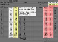 Image result for what are the blue tees in golf