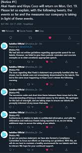 Popular japanese vtubers kiryu coco and akai haato have been banned from hololive following comments made on a recent livestream. Hololive Official Twitter Statement On The Return Of Kiryu Coco And Akai Haato Hololive